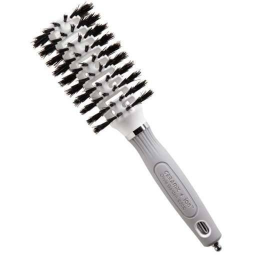 Olivia Garden CITV-BR32 - Ceramic Ionic 2-1/2″ Turbo Vent 100% Boar Bristle Brush25