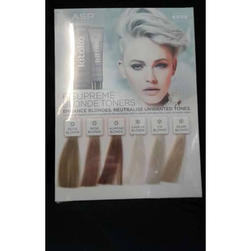 ASP Kitoko Toners Colour Chart